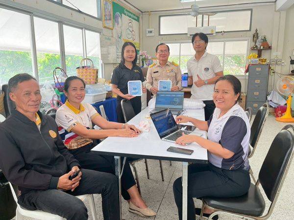 พช. โนนคูณ ประชาสัมพันธ์การใช้งาน Click ชุมชน และ CDD AI
