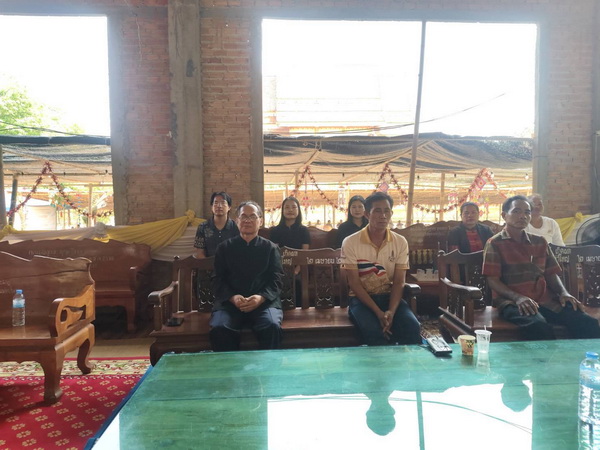 พช. โนนคูณ ร่วมทำบุญตักบาตรและถวายภัตตาหารเพลโครงการบรรพชาสามเณรภาคฤดูร้อน ประจำปี พ.ศ. 2569