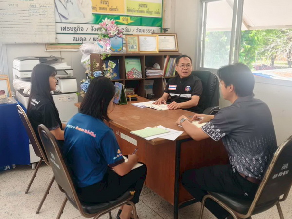 พช. โนนคูณ ประชุมประจำเดือนเจ้าหน้าที่พัฒนาชุมชน