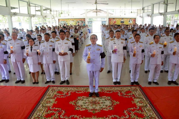 พช.โนนคูณ ร่วมพิธีเจริญพระพุทธมนต์และทำบุญตักบาตรถวายพระราชกุศล เนื่องในโอกาสพระราชพิธีมหามงคลเฉลิมพระชนมพรรษา 4 รอบ สมเด็จพระนางเจ้าฯ พระบรมราชินี