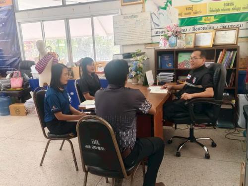 พช. โนนคูณ ประชุมประจำเดือนเจ้าหน้าที่พัฒนาชุมชน