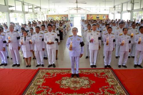 พช.โนนคูณ ร่วมพิธีเจริญพระพุทธมนต์และทำบุญตักบาตรถวายพระราชกุศล เนื่องในโอกาสพระราชพิธีมหามงคลเฉลิมพระชนมพรรษา 4 รอบ สมเด็จพระนางเจ้าฯ พระบรมราชินี